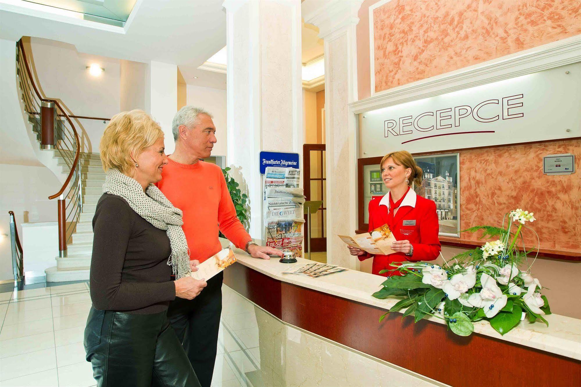 Spa & Wellness Hotel Olympia Marienbad Exterior foto
